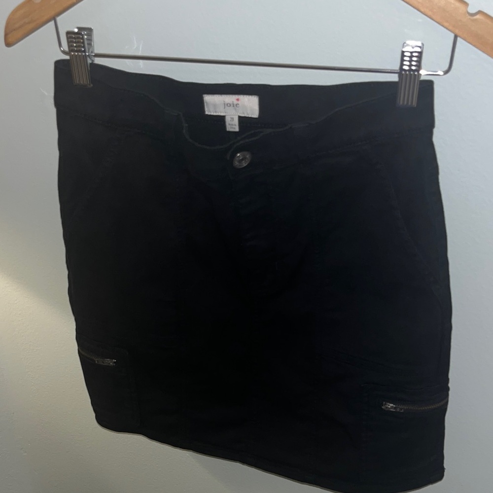 Joie Classic Black Mini Skirt